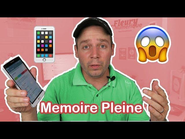 MEMOIRE PLEINE : Libérer de l'espace sur iPhone et Android