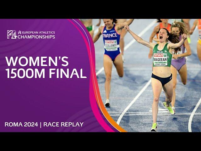 IRISH delight!  Women's 1500m final replay | Roma 2024