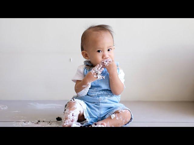 FIRST BIRTHDAY CAKE SMASH | RAPHA AT ONE