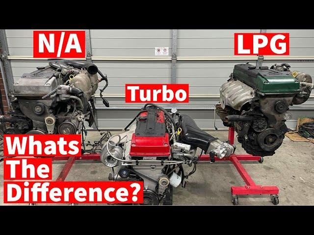 Comparing The Ford Barra N/A LPG & Turbo Engines