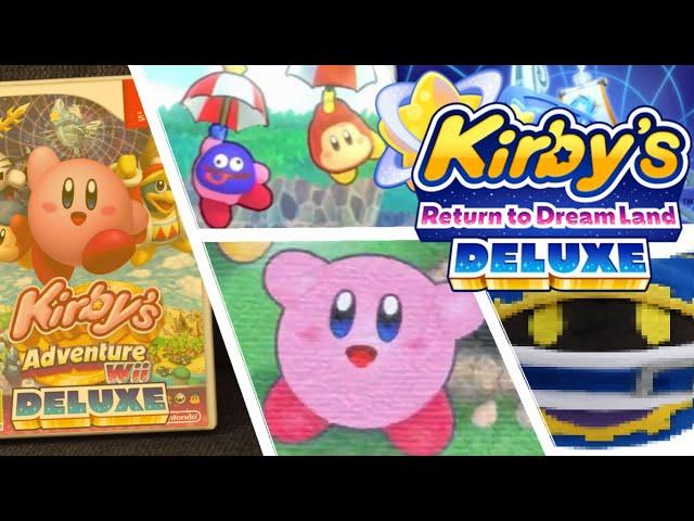 The full OliverGlez Kirby's Return to Dreamland Deluxe series