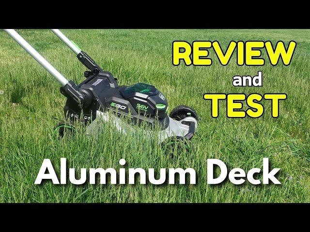 New EGO (2024) Aluminum Deck Mower - REVIEW and TEST - LM2206SP