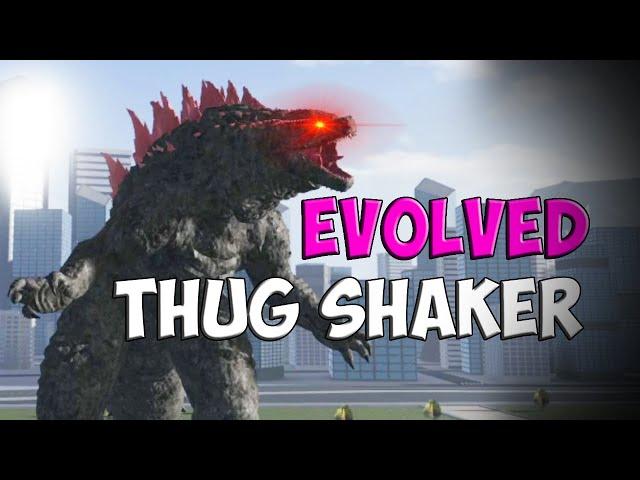 NEW EVOLVED GODZILLA IN ROBLOX HAS A THUG SHAKER ABILITY