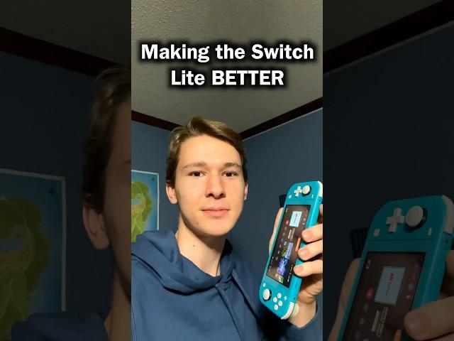 Making the switch lite a better console #nintendo #switchlite #handheldconsole