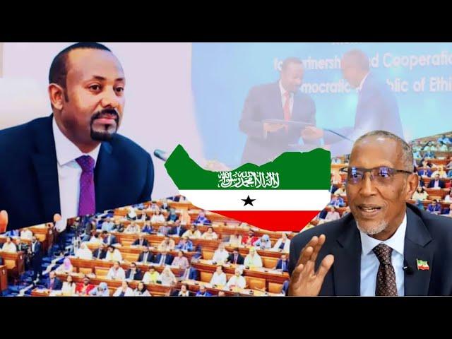 Deg Deg Abiy Oo Mawqif Cad Ka Istaagay Hirgelinta Aqoonsiga Somaliland & Heshiiska Badda