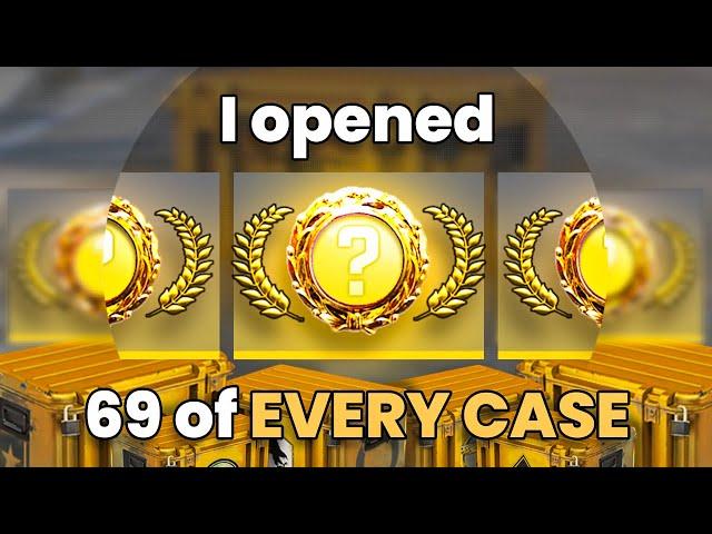 WORLDS BIGGEST "EVERY CASE" CASE OPENING!!