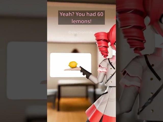 MELOLOID: Teto Is Hungry #talkloid  #vocaloid  #meloloid #mmd  #blender  #miku