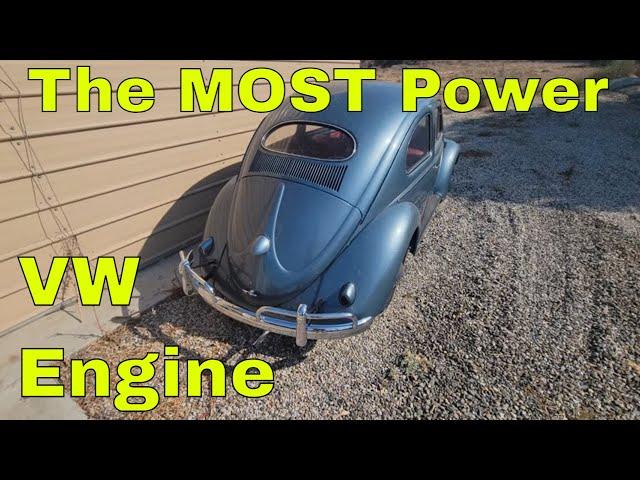 How to get MOST POWER out of your Air cooled VW Engine