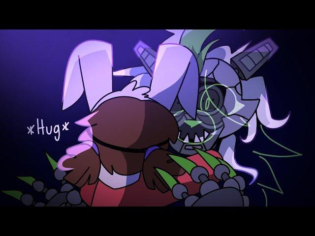 (fnaf security breach ruin) Roxy cutscenes but cassie want to stay with her