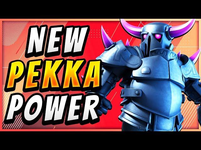 NEVER BEFORE SEEN! POWERFUL PEKKA BALLOON DECK — Clash Royale