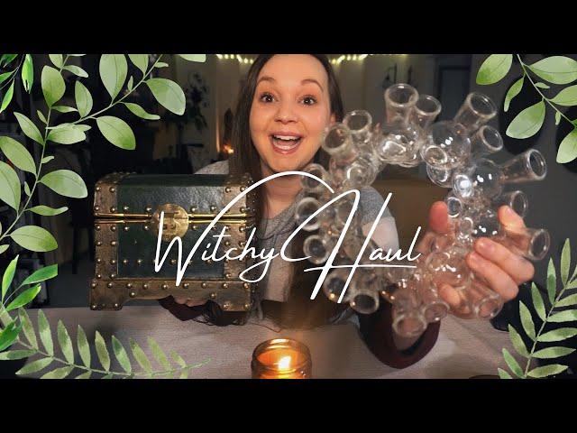 HUGE Thrifted Witchy Haul || Thrifting For Witchcraft Supplies On A Budget || Witch VLOG