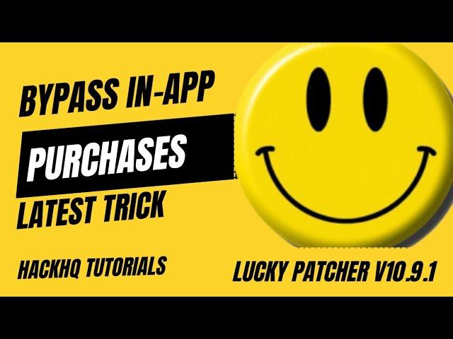 How to bypass in-app purchases in paid or vip apps | Lucky Patcher V10.9.1