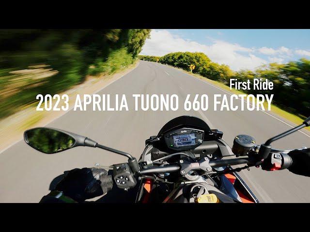 2023 Aprilia Tuono 660 Factory | First Ride Review