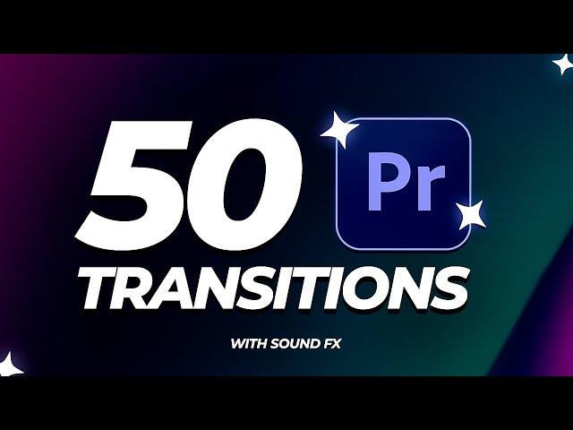 50 Free Seamless Transitions for Adobe Premiere Pro