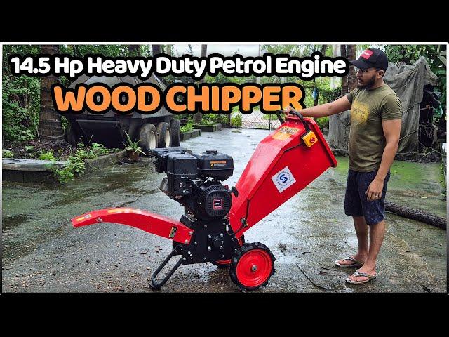 Best Heavy-Duty Petrol Engine wood chipper Shredder Machine