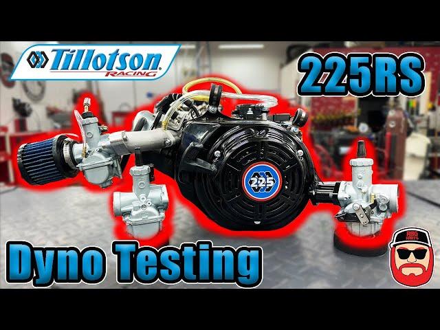 Tillotson 225RS Vs 225R Dyno Testing