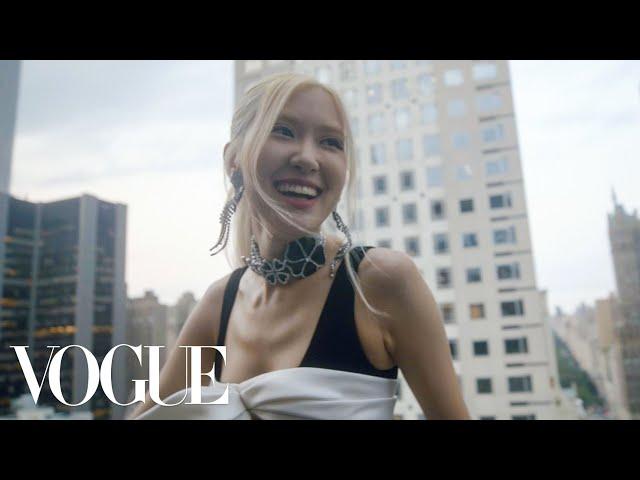 BLACKPINK's Rosé Gets Ready for the Met Gala | Vogue