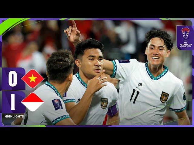 Full Match | AFC ASIAN CUP QATAR 2023™ | Vietnam vs Indonesia