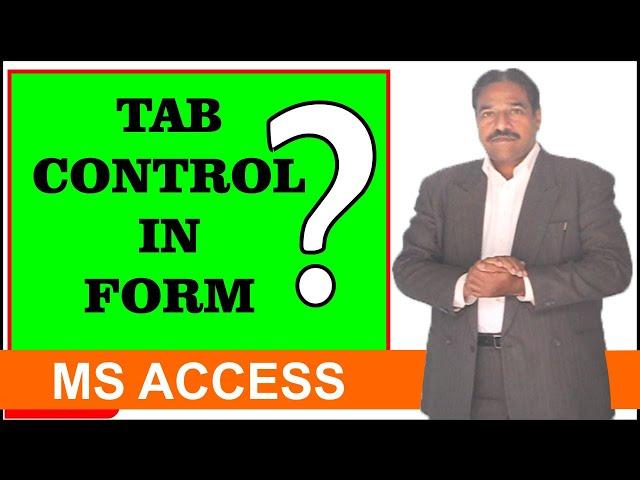 TAB CONTROL access | ms access function | access | access formula