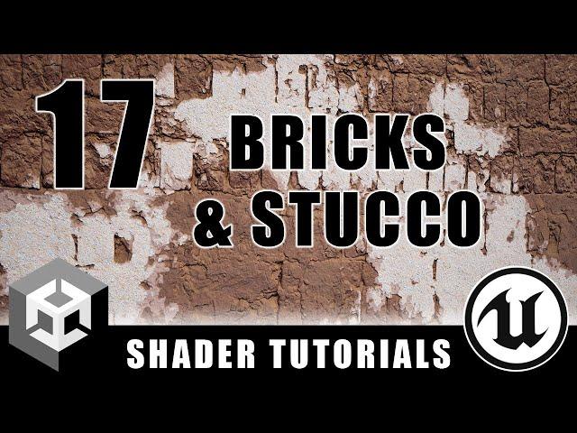 Bricks and Stucco Shader - Advanced Materials - Episode 17