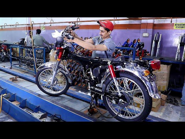 How Motorcycles are Assembled