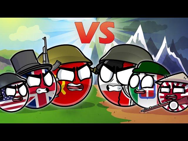 CountryBalls - History of World Wars (FULL)