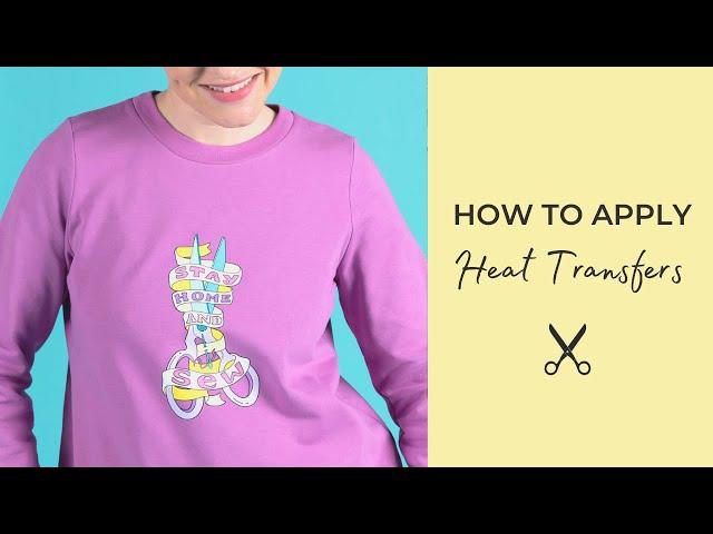 How to Apply Heat Transfers to Clothing