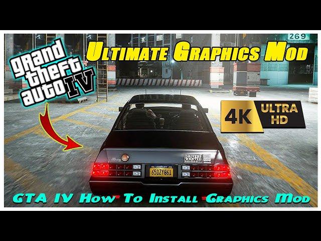  How To Install Graphics Mods in GTA 4 PC  (Complete Guide)