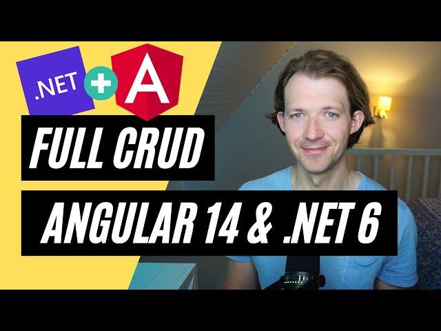 CRUD with Angular 14 & .NET 6  Web API, EF Core & SQL Server