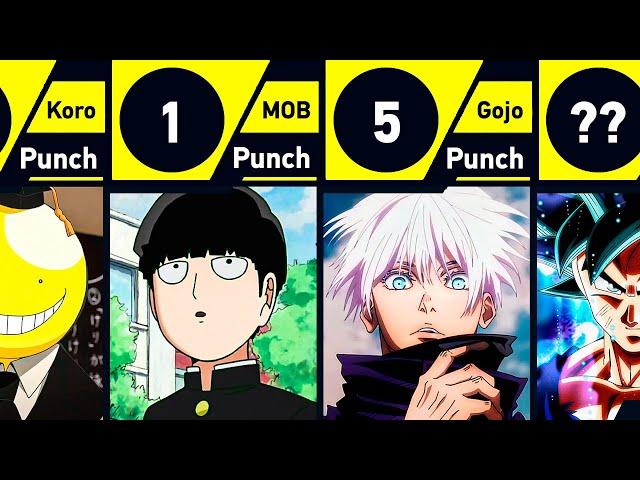 How Many Punches It Will Take for Saitama to Defeat ___?