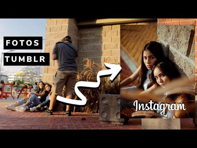 Cómo tomar FOTOS TUMBLR para INSTAGRAM | 4K | Michelet Díez