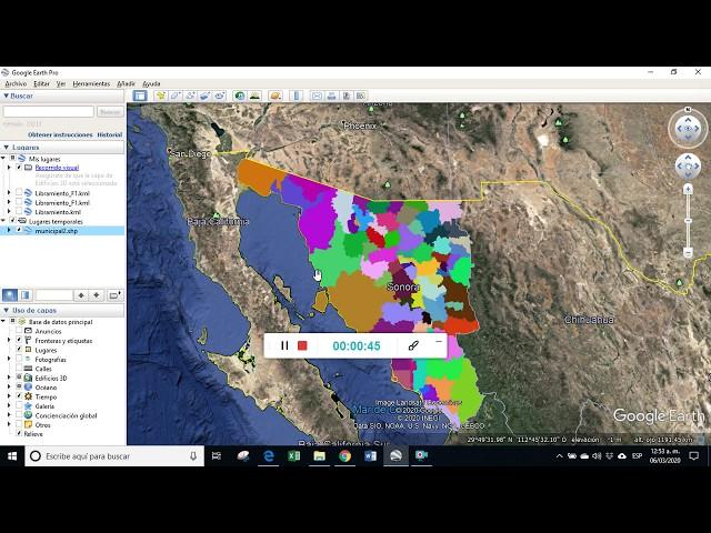 Importar Archivos Shape (SHP) a Google Earth Pro
