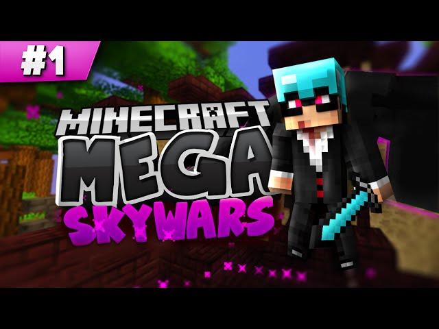 Minecraft SkyWars w/ Huahwi #1: Epic (Mega Mode)