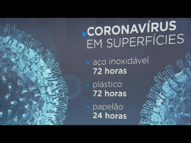 Covid-19: Veja quanto tempo o vírus fica em superfícies