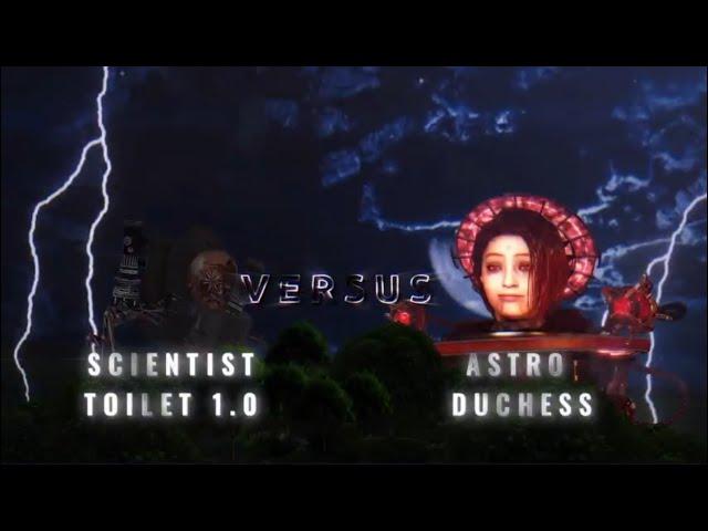 Scientist toilet #vs Astro duchess #edit #dafugboom #skibiditoilet