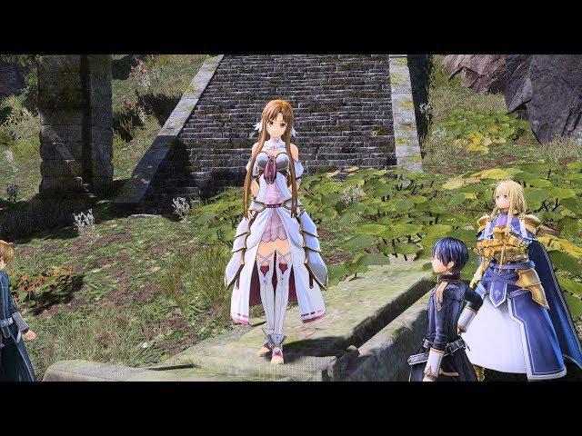 SWORD ART ONLINE Alicization Lycoris - Asuna Gameplay