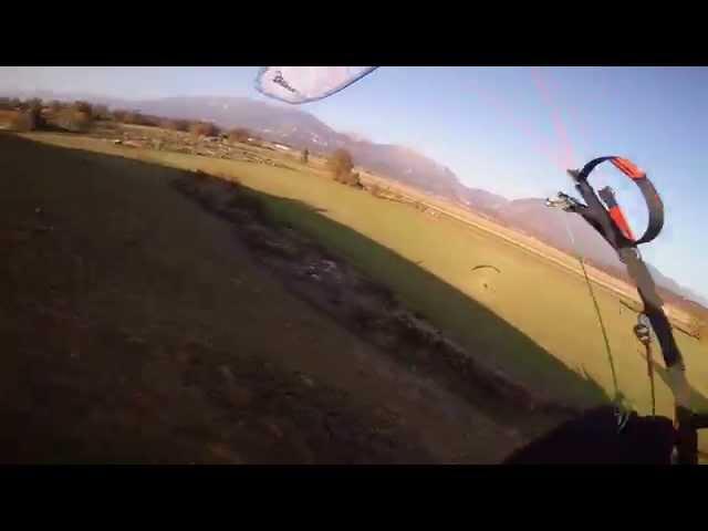 Paragliding Swoop Landing