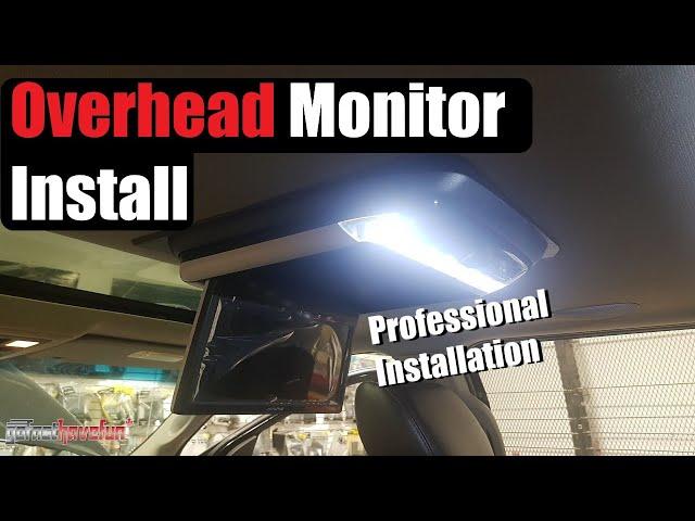 Overhead Screen / Monitor DVD player Installation (Alpine PKGRSE2) | AnthonyJ350