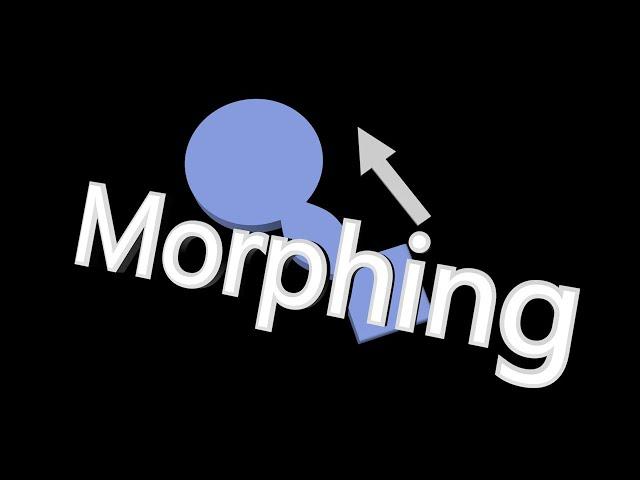 tuto c4d deformateur Morphing