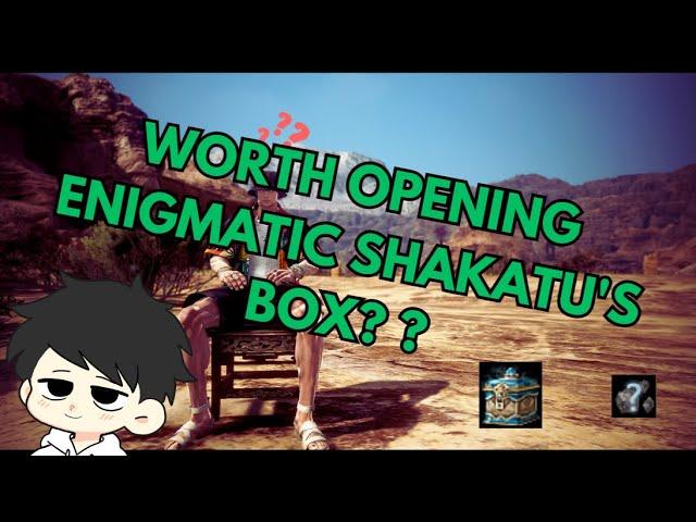 BDO | Are Enigmatic Shakatu's Box worth opening ? ?