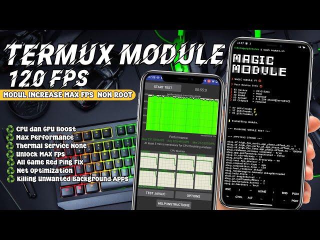 Modul Gaming Termux Magic Module No Root For Increase FPS - Modul Gaming 120 Fps No Root All Android