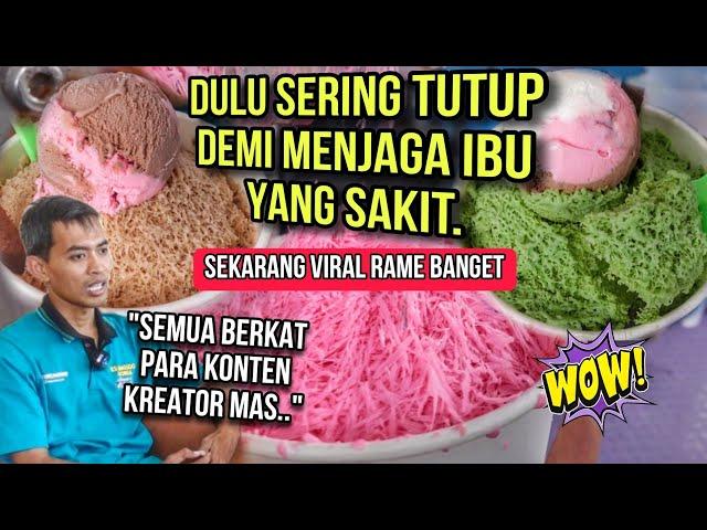 ES BINGSOO KOREA VIRAL !! SEHARI LUDES 400 PCS !! DULU SEPI, BERKAT KONTEN KREATOR JADI RAME BANGET