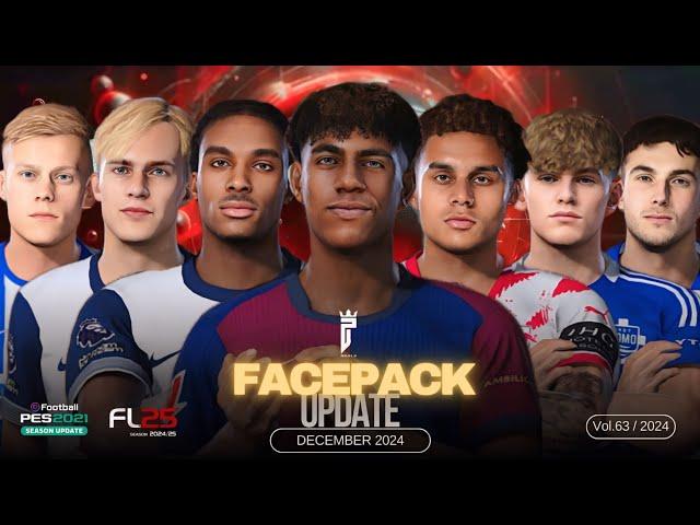 Facepack Update Pes 2021 & FL25 Vol.63 (SIDER) PC