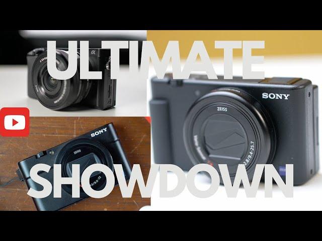 Sony ZV1 vs RX100 VII vs A6100. “Pocketable” Sony Showdown (Comparison and Samples)!