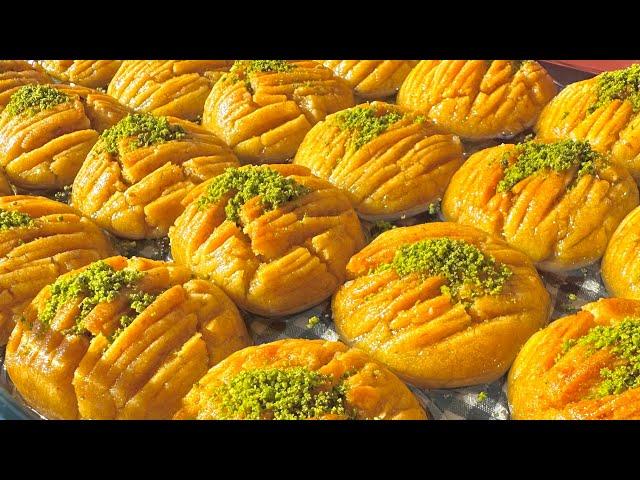 BAKLAVA DEYİL AMA BAKLAVA TADINDA KIYIR KIYIR ŞERBETLİ TATLI TARİFİ En Hafifinden#serbetlitatli