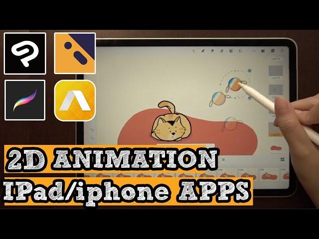 The Best 2D Animation Apps for iOS Devices (ipad/iphone)