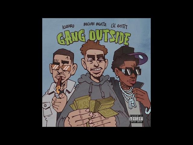 Lil Gotit feat. Kizaru & Milian Beatz - Gang Outside | Instrumental | Минус