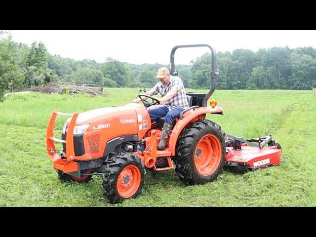 #50 L2501 Field Mowing With Woods BrushBull