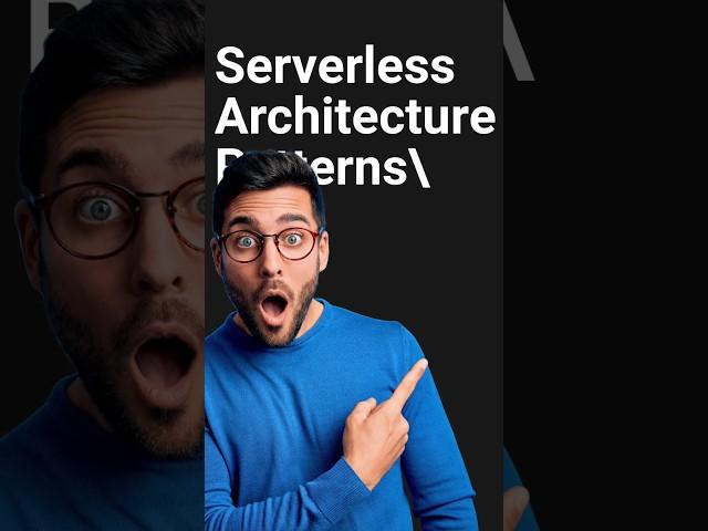 Serverless Microservice Architecture Pattern #microservices #shorts