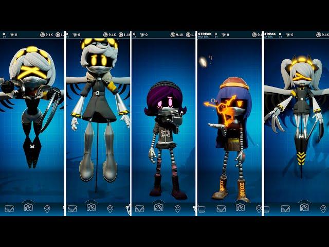 FNAF AR: Murder Drones Characters Workshop Animations